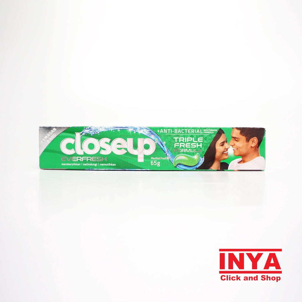 CLOSEUP EVERFRESH MENTHOL FRESH TOOTHPASTE 65gr - Pasta Gigi - Odol