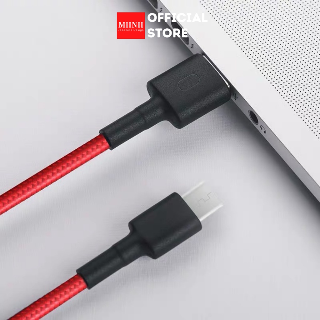 MIINII Model Terbaru Kabel Data Xiaomi Original 100 % 2A Micro USB +PACKING