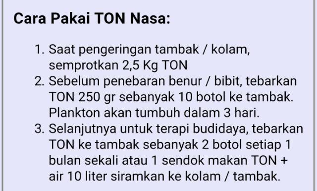 TON Tambak Organik Nusantara