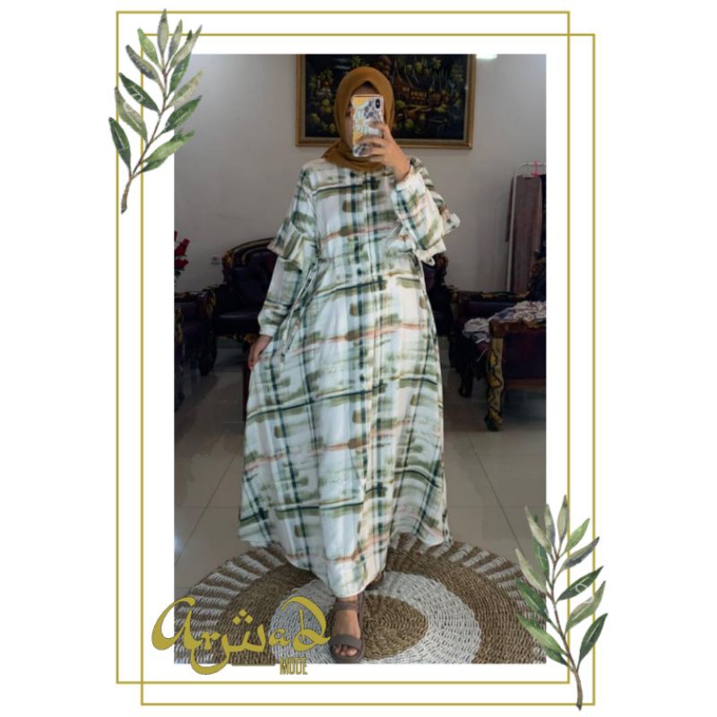 Gamis armani silk premium