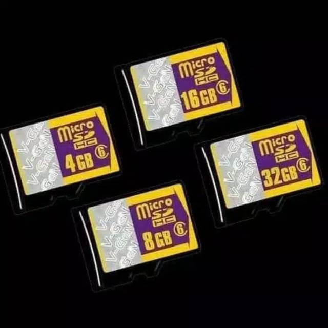 MEMORI CARD ORIGINAL V-GEN 4GB 8GB 16GB 32GB C6 SPEED 48MB/s  VGEN CLASS 6