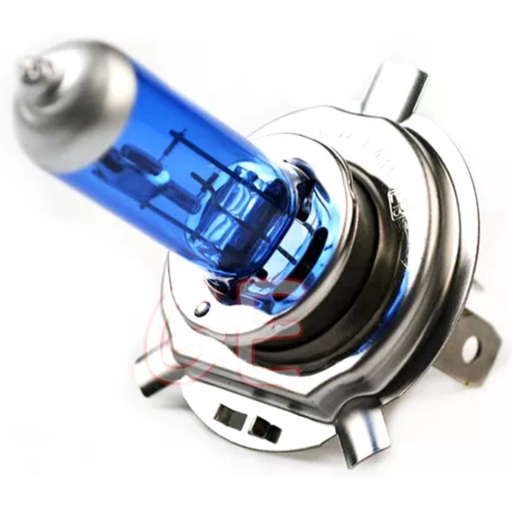 BOHLAM LAMPU DEPAN MOTOR HONDA H4 VIXION SCOOPY VERZA CB MEGA PRO CAHAYA PUTIH