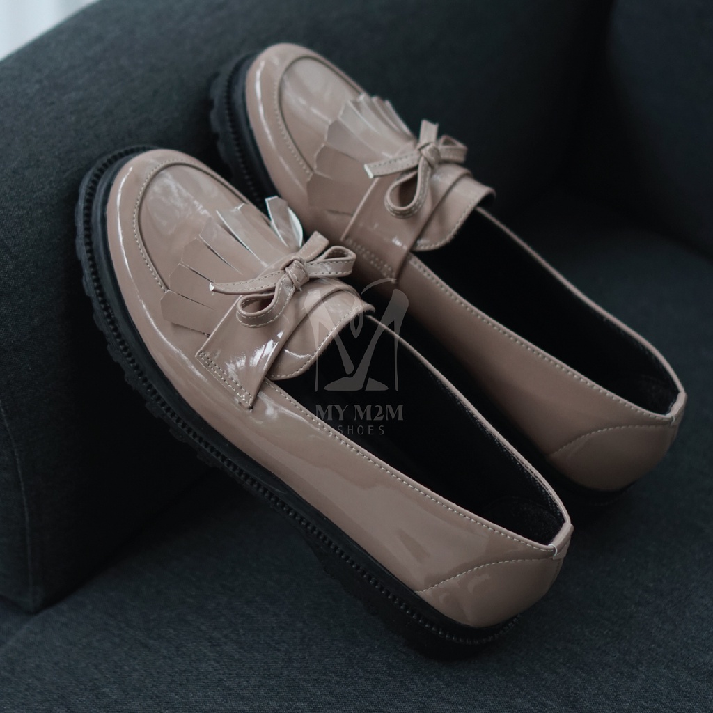 Mym2m Placina Sepatu Docmart Wanita / Loafers Wanita