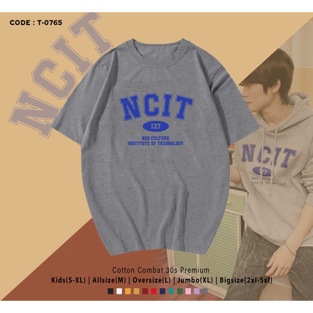 T-SHIRT / KAOS / K-POP / NTC 127 / REAL PICTURE / IMOPRT / NCTzens