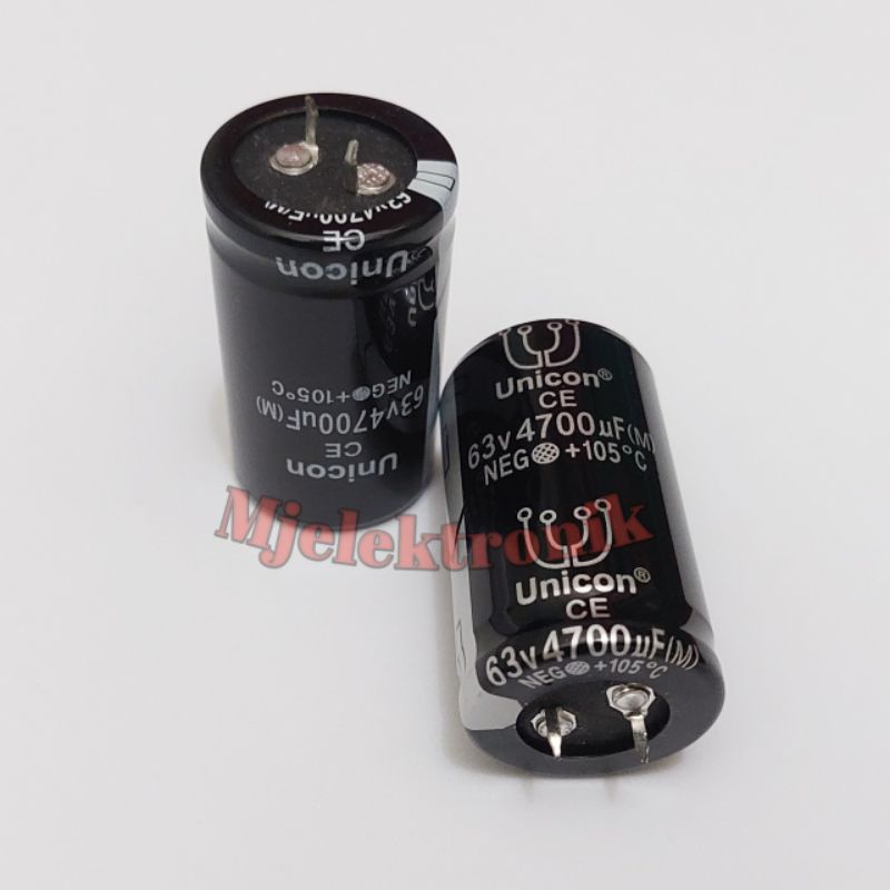 Elco Unicon 4700uF 63V Original For Audio