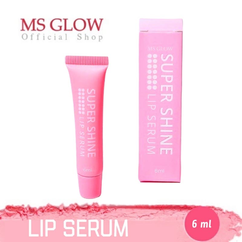 LIP SERUM BY MS GLOW 6 ML MS GLOW LIP SERUM SERUM BIBIR/PELEMBAB BIBIRlip serum ms glow 6 ml