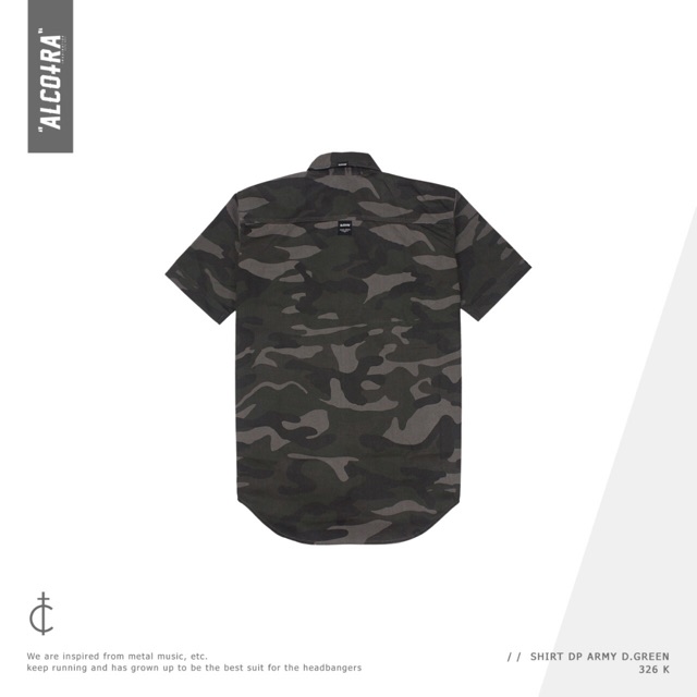 SHIRT DP ARMY D.GREEN