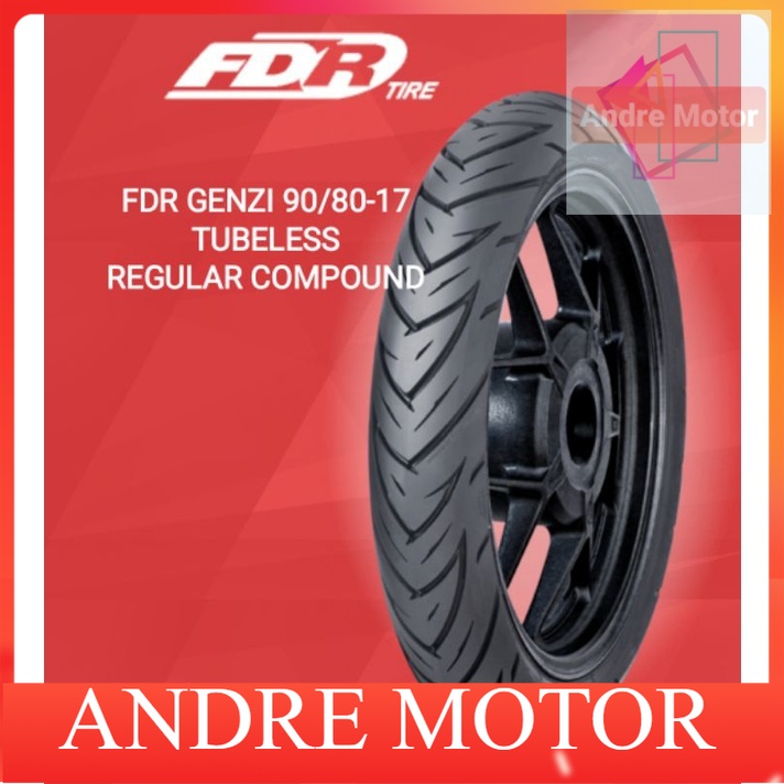 BAN LUAR FDR 90/80-17 GENZI TUBELESS