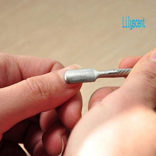 Alat Penghilang Kutikula Bahan Stainless Steel Untuk Manicure Pedicure