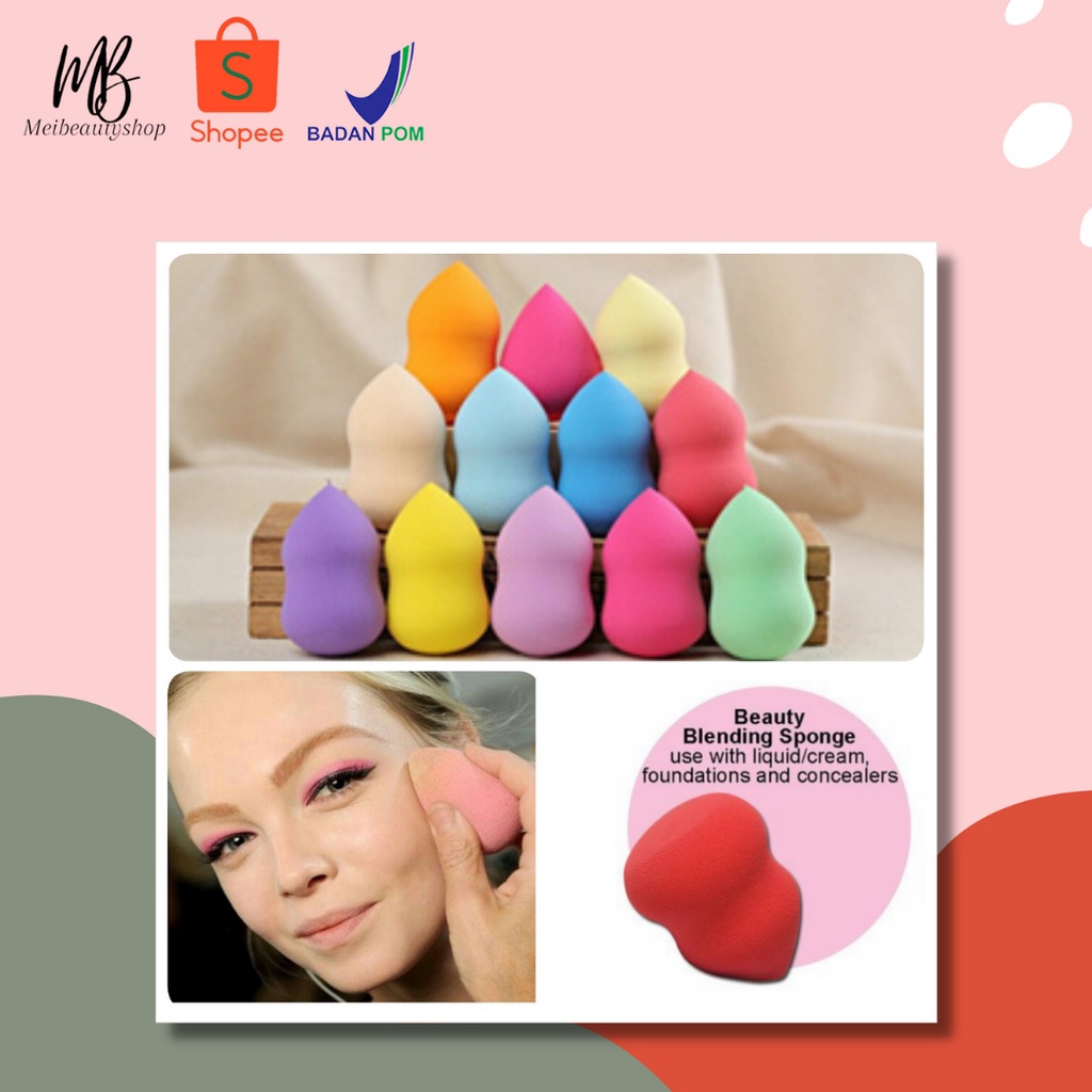 ASG Beauty Blender Gucci / Telur / Egg Cut