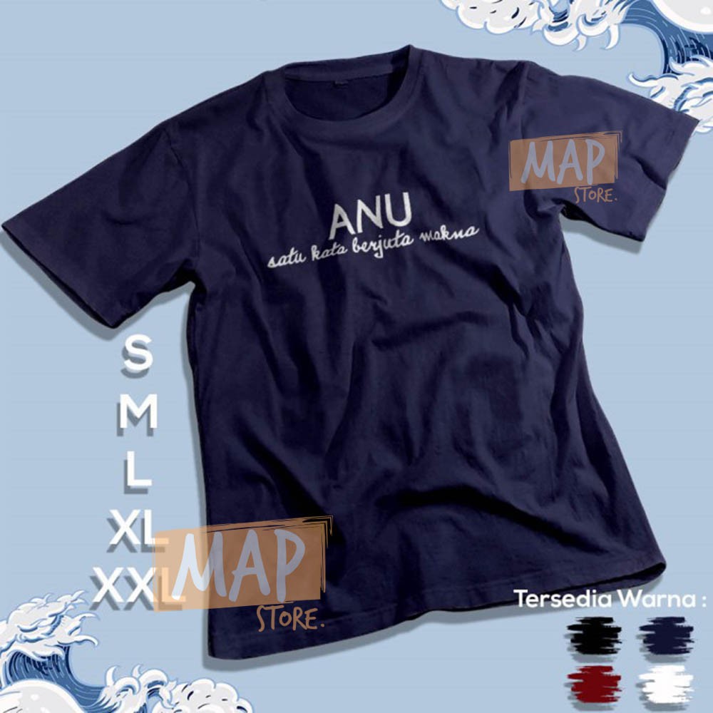Kaos Distro ANU Satu Kata Berjuta Makna Baju Tumblr Tee Kaos Distro ANU Satu Kata Berjuta Makna Baju Tumblr Tee