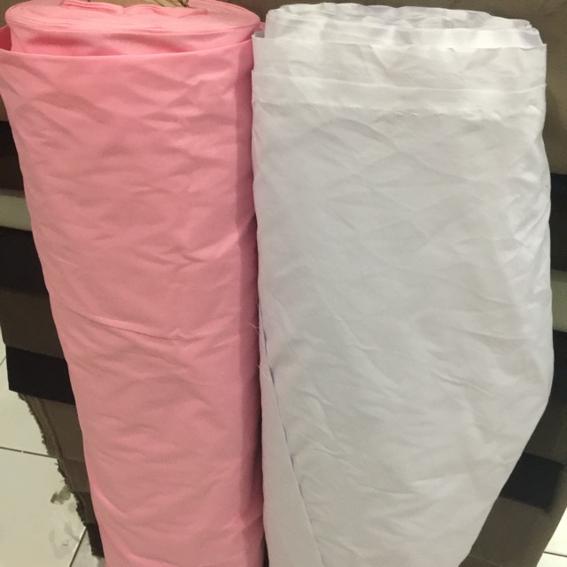 Sale Kain Sprei Polos Katun Halus Beragam Warna