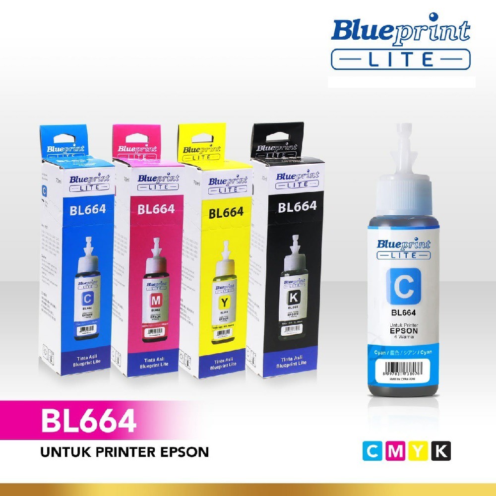 Blueprint Lite for Tinta Printer Epson T664 Tinta Epson L120 L310 L1300 dll