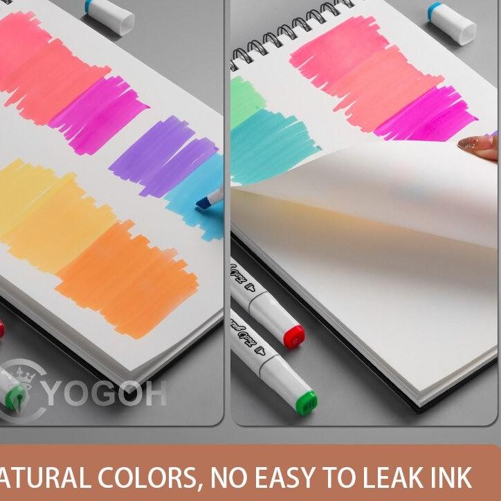 

Berkualitas Marker Pad 50 Sheets 130g Professional No Penetration Paper Sketchbook ..