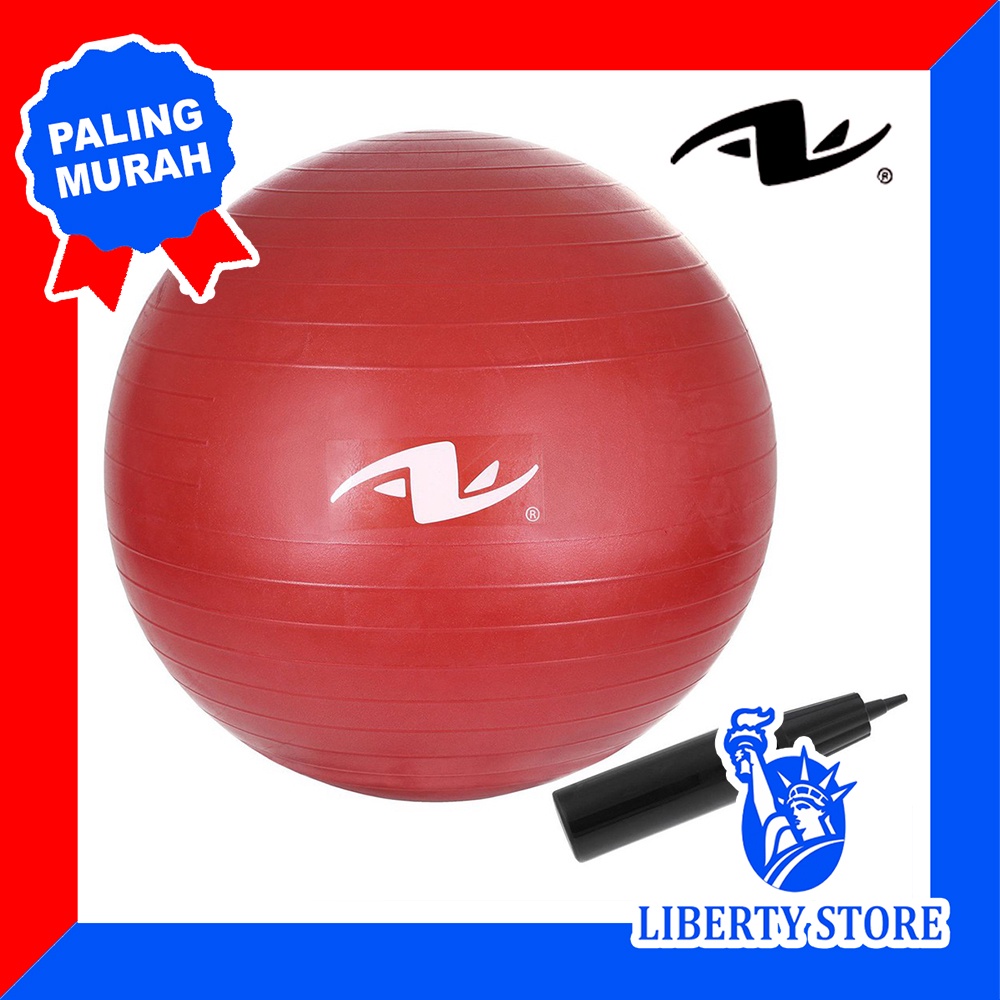 Gym Ball Bola Yoga Senam Fitness ATLETIC WORK  55 cm