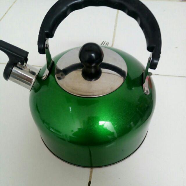 Teko Air Panas Bunyi 3  Liter Whistling Kettle Siul Stainless Steel