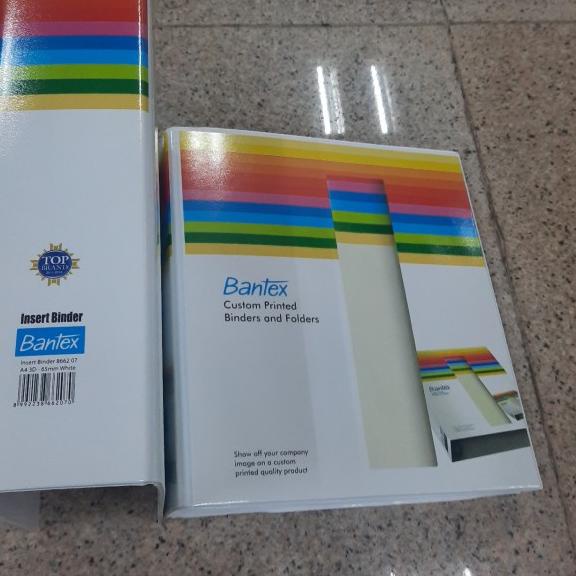 

✧ Insert Ring Binder 8662 65mm A4 3D / Ordner Bantex 8662 3 Ring ☆