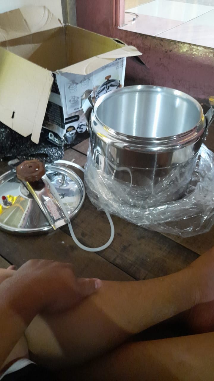 Oxone Panci Presto Alumunium 20 Liter Ox-2020 / Ox 2020 / Ox2020