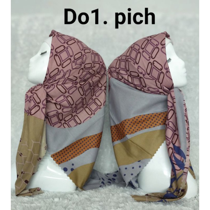kerudung segi empat, pilih warna pilih motif-Do1