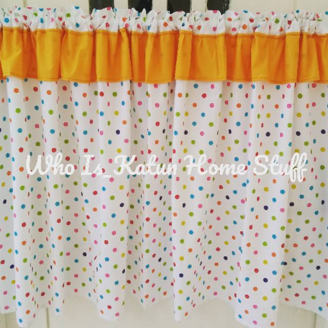 Gorden Kolong Dapur Polkadot fruity
