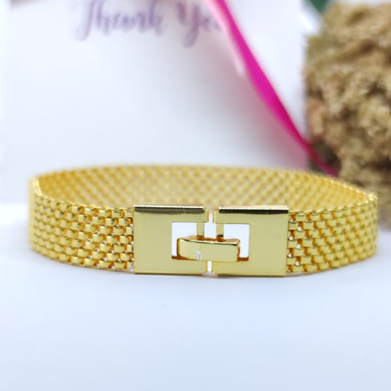 Gelang Rantai Jam KC Gold