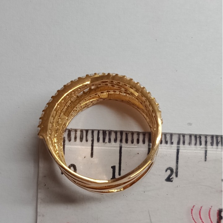 Cincin Emas 17 K - 4.25 Gr Kadar 750 - 3292