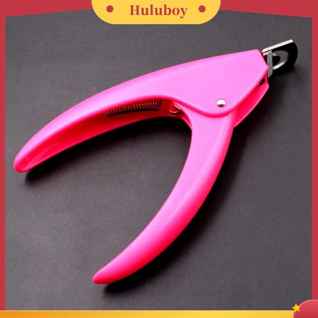 Huluboy Huluboy♡ Klip Penjepit Extension Kuku Palsu Bahan ABS Dapat Digunakan Kembali