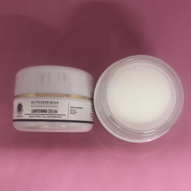 KITODERM LIGHTENING CREAM | CREAM PENCERAH WAJAH BPOM