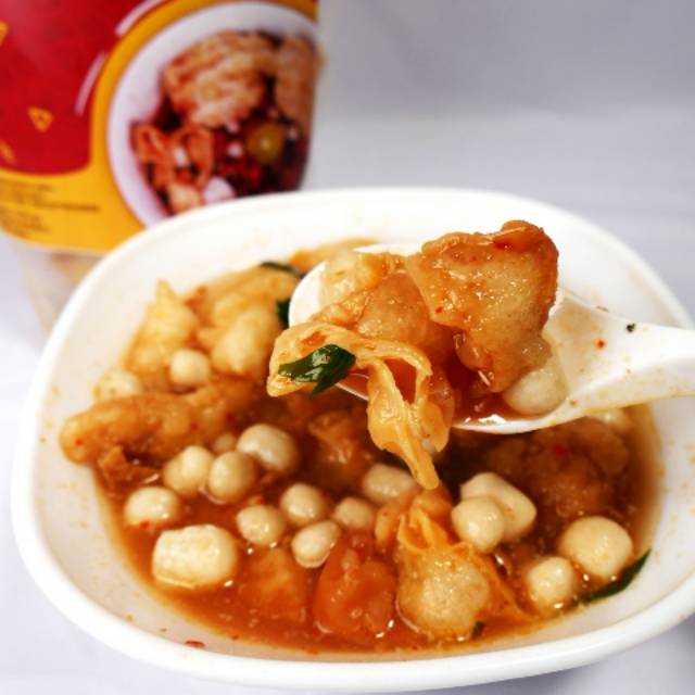 

Bacigor (batagor aci goreng)