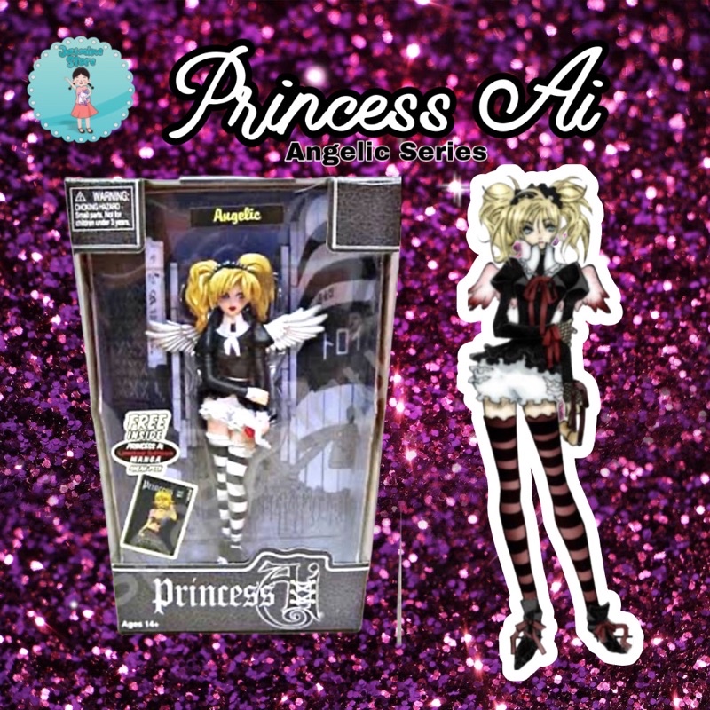 Figure Princess Ai Tokyo Pop Angelic/Princess Ai Angelic 7&quot; Doll/Promo!!! Figure Princess Ai Tokyo Pop Angelic Terlaris/Mainan Action Figure Manga Princess Ai
