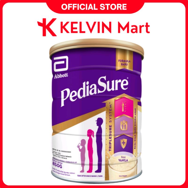 

Pediasure Rasa Vanila Susu Formula Pertumbuhan Anak - Kids Formula pck 850g | KELVIN Mart