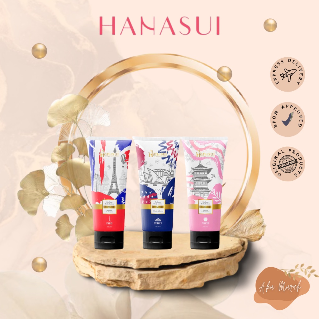 ✨ AKU MURAH ✨HANASUI Perfume Body Lotion