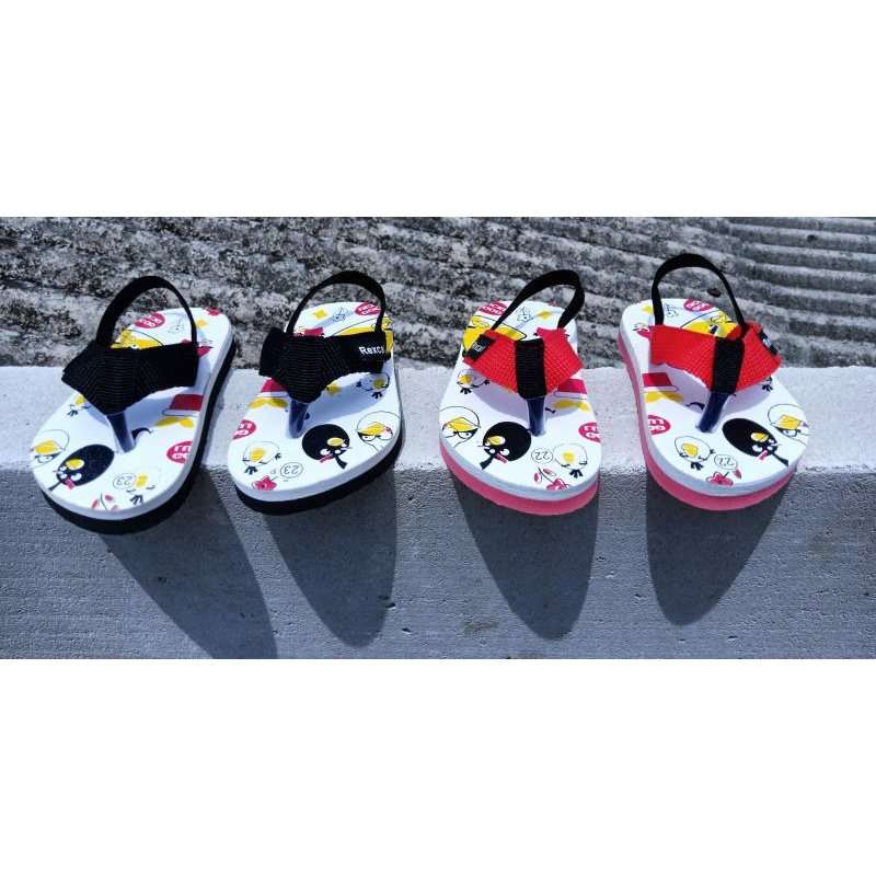 Sandal Anak Lucu/Sandal Baby tali Belakang AB