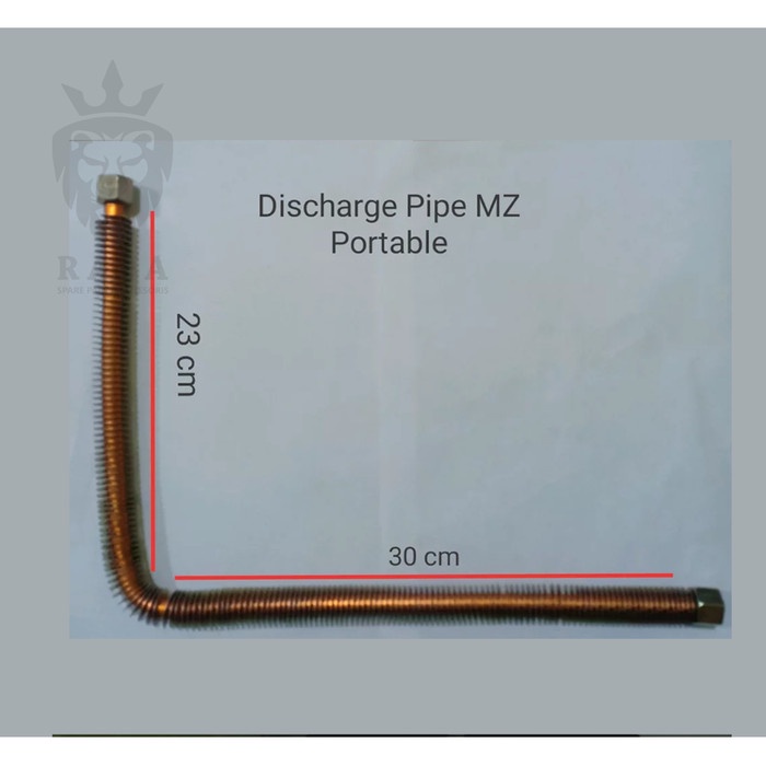 Discharge Pipe Assy Portable Kompressor