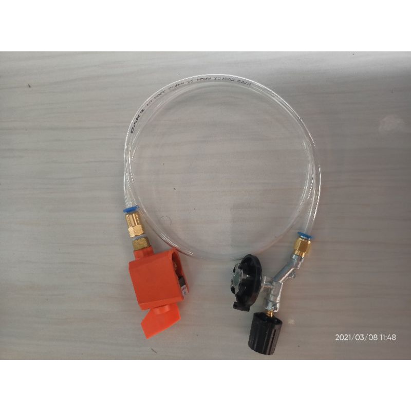 Alat refill gas portable