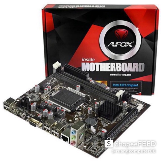 Motherboard Afox H61 LGA 1155