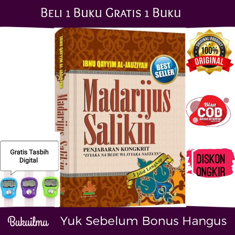 Buku Madarijus Salikin Imam Ibnu Qayyim - Penerbit Pustaka Al-Kautsar. Baru Ori