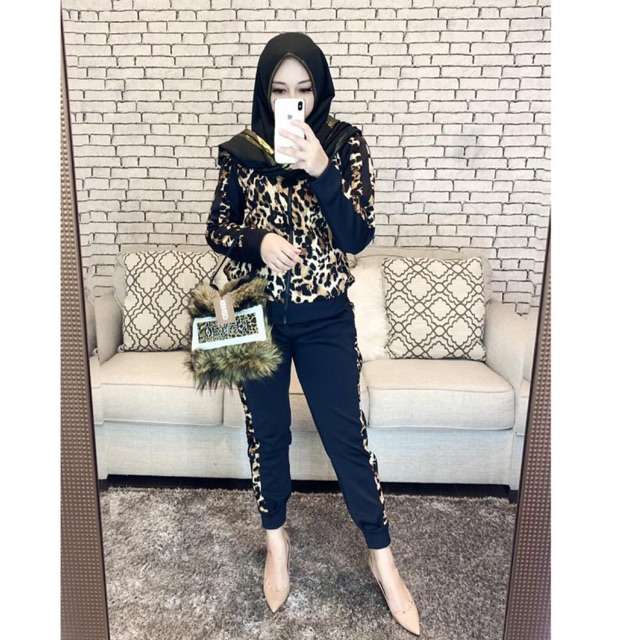 Kenzo Leopard Training Set - Black