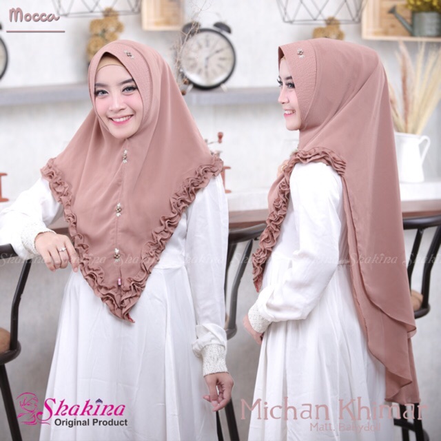 SHAKINA | Jilbab MICHAN GOTIK KHIMAR CERUTY