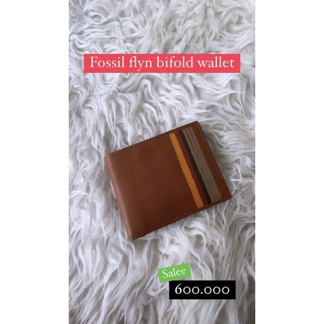 Fossil flynn bifold mens wallet