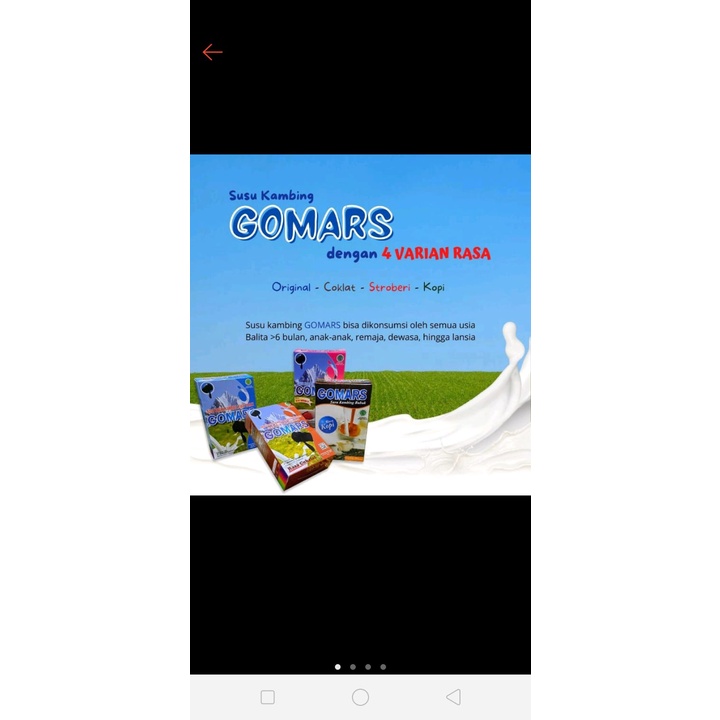 GOMARS Susu Kambing Etawa Bubuk