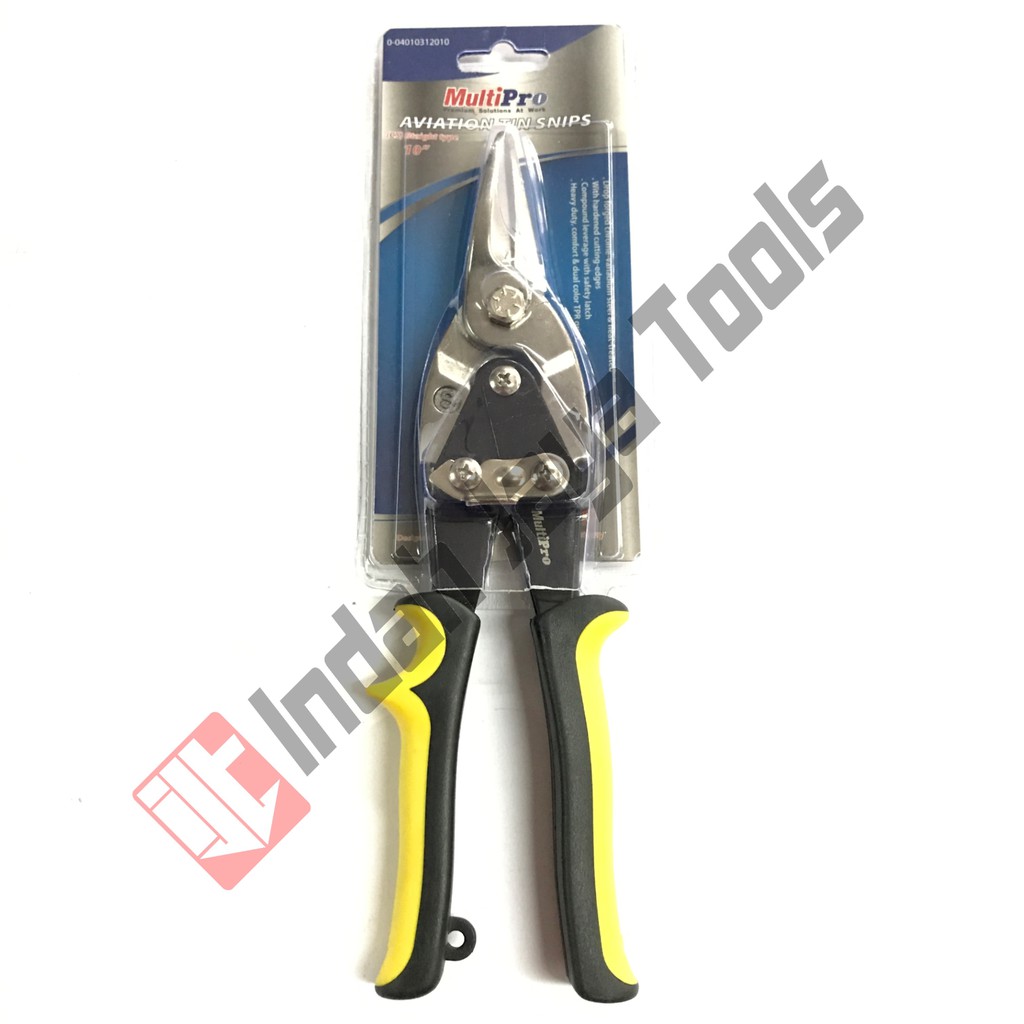 Gunting Baja Ringan Lurus MULTIPRO - Aviation Snips Hollow Seng