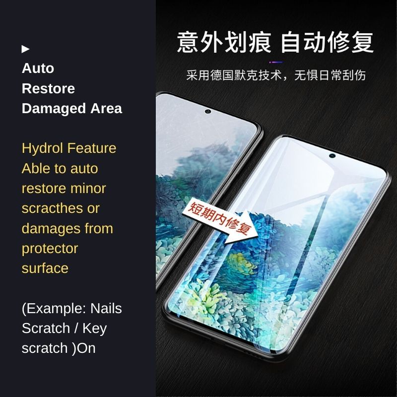 Huawei Mate 40 Pro/ Mate 30 Pro/ Mate 20 Pro/ Mate 20x/ Mate 10 Pro Hydrogel Soft Screen Protector Front/ Full Set Cover