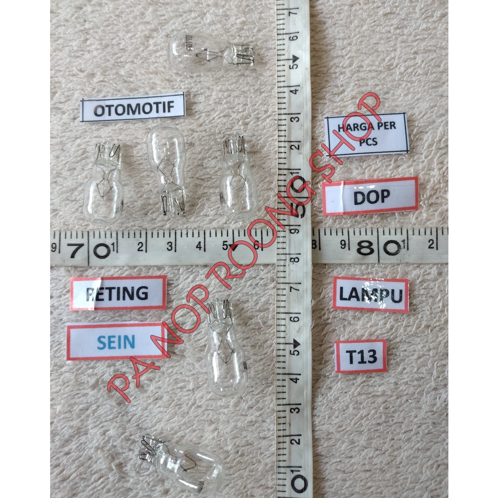 DOP LAMPU SEIN/RITTING T-13 CLEAR