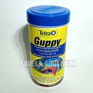 tetra guppy 75 gram / 250 ml / makanan ikan gapi / german