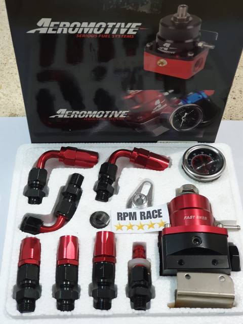 Regulator Fpr Aeromotive Full CNC Plus Selang Original