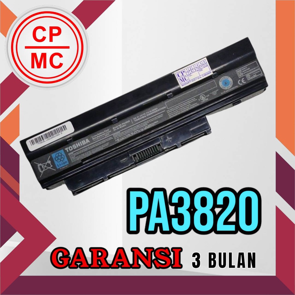 Baterai Toshiba NB500 NB505 nb510 NB520 NB525 NB550