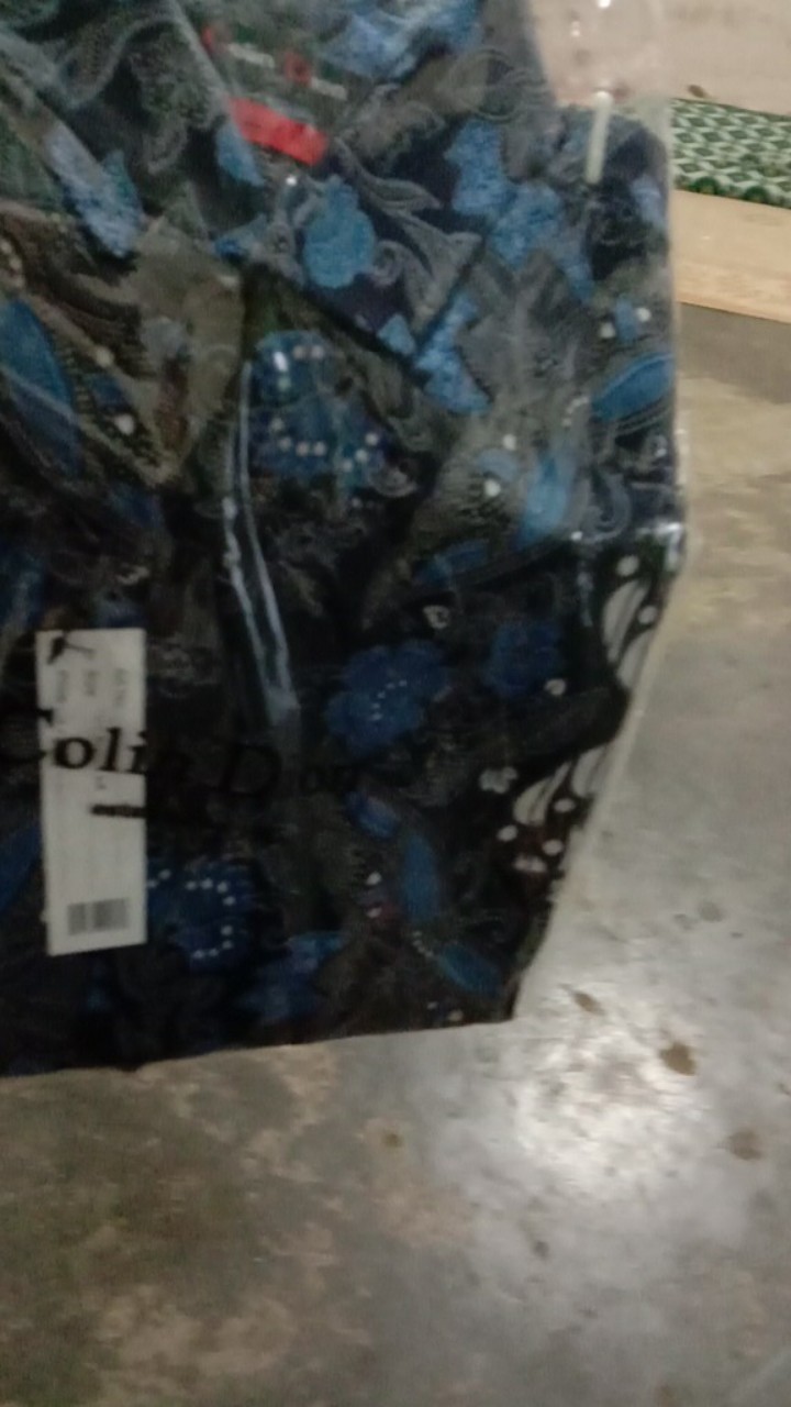 Kemeja Batik Pria Slim Fit Colindion Hem Batik Lengan Pendek Cs12