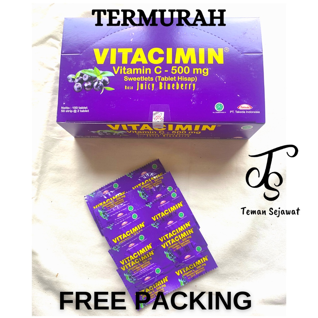 Vitacimin 1box isi 100 tablet