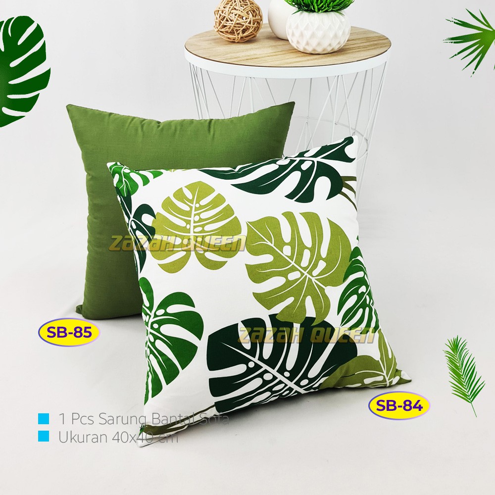 [MOTIF POLOS] Sarung Bantal Sofa Minimalis